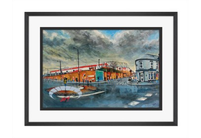 Bramall Lane Stadium 'Going to the Match' Fine Art Print - Sheffield United FC